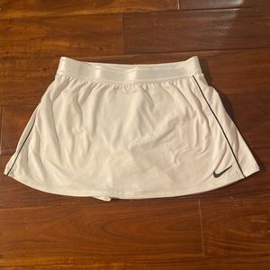nike white tennis skirt